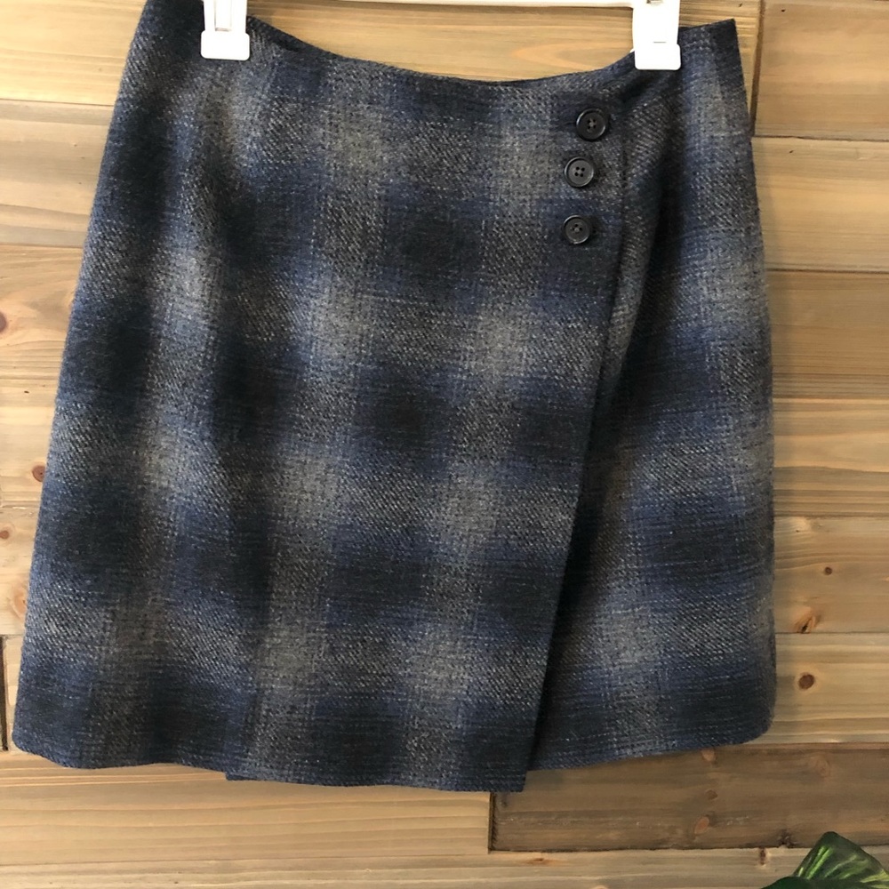 Plaid wool Ralph Lauren skirt - Picture 1 of 4
